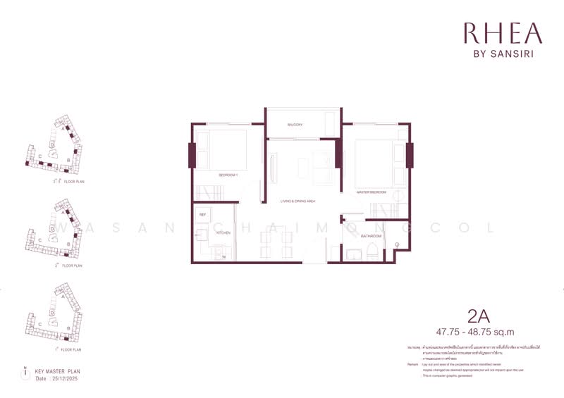 RHEA by Sansiri : รีอา บาย แสนสิริ, ภูเก็ต, ซ.หาดสุรินทร์ 8, เชิงทะเล, ถลาง, ภูเก็ต, 48 ตร.ม., คอนโด ขายดาวน์, โดย Wasan Chaimongcol, 500504206 - DDproperty.com