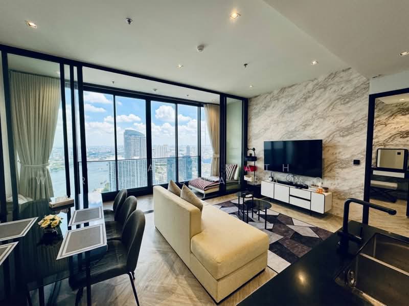 Chapter Charoennakhon–Riverside, Bangkok, Charoennakorn Road, Bang Lam Phu Lang, Khlong San, Bangkok, 2 Bedrooms, 79 sqm, Condo For Rent, by Chanyanath Worawatchaibaworn, 500504251 - DDproperty.com