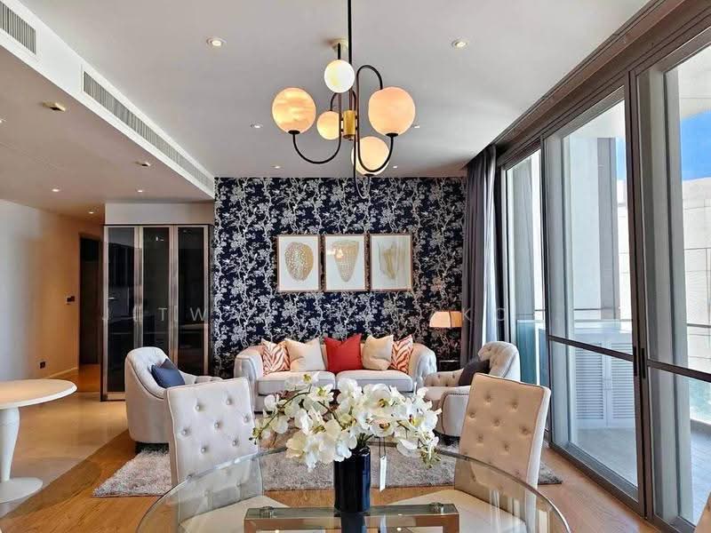 Magnolias Waterfront Residences, Bangkok, 259 Charoen Nakhon Road, Khlong Ton Sai, Khlong San, Bangkok, 3 Bedrooms, 174 sqm, Condo For Rent, by Tanapat Jitwatcharakomol, 500504427 - DDproperty.com
