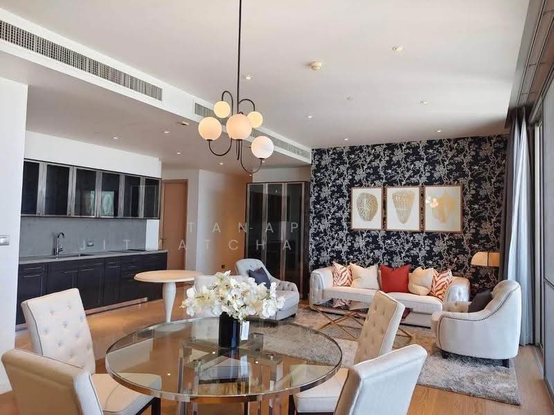 Magnolias Waterfront Residences, Bangkok, 259 Charoen Nakhon Road, Khlong Ton Sai, Khlong San, Bangkok, 3 Bedrooms, 174 sqm, Condo For Rent, by Tanapat Jitwatcharakomol, 500504427 - DDproperty.com