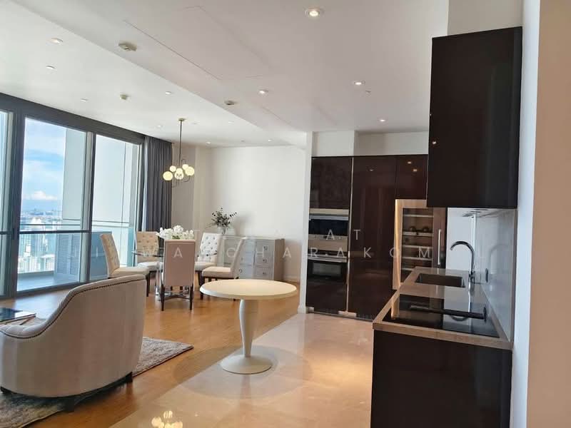 Magnolias Waterfront Residences, Bangkok, 259 Charoen Nakhon Road, Khlong Ton Sai, Khlong San, Bangkok, 3 Bedrooms, 174 sqm, Condo For Rent, by Tanapat Jitwatcharakomol, 500504427 - DDproperty.com