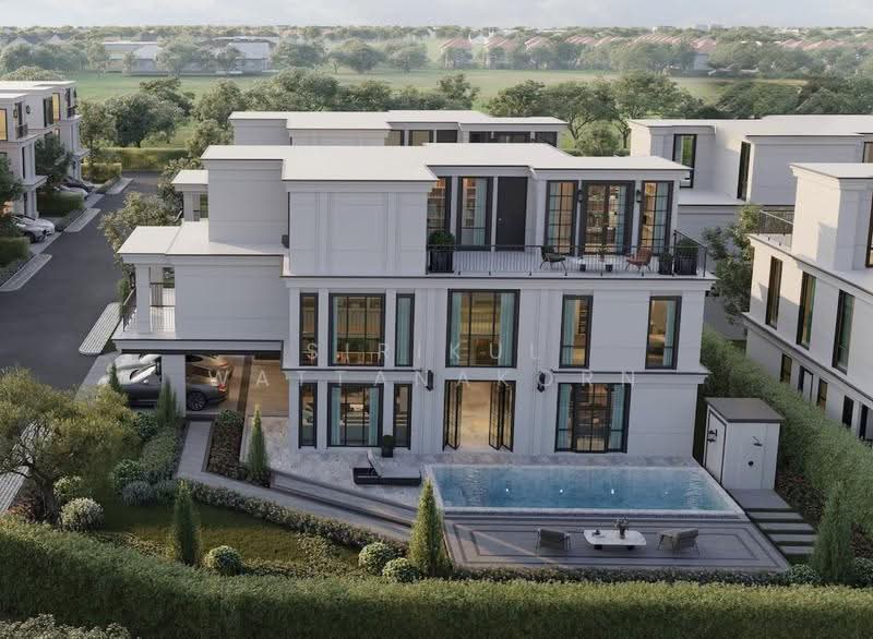 Pool Villa 3 ชั้น 4 ห้องนอน, ใกล้ ม.มหิดล ศาลายา, 100 ม.จากถนนอักษะ, กรุงเทพ, อักษะ, ศาลาธรรมสพน์, ทวีวัฒนา, กรุงเทพ, 448 ตร.ม., บ้านเดี่ยว ขาย, โดย Sirikul Wattanakorn, 500504757 - DDproperty.com
