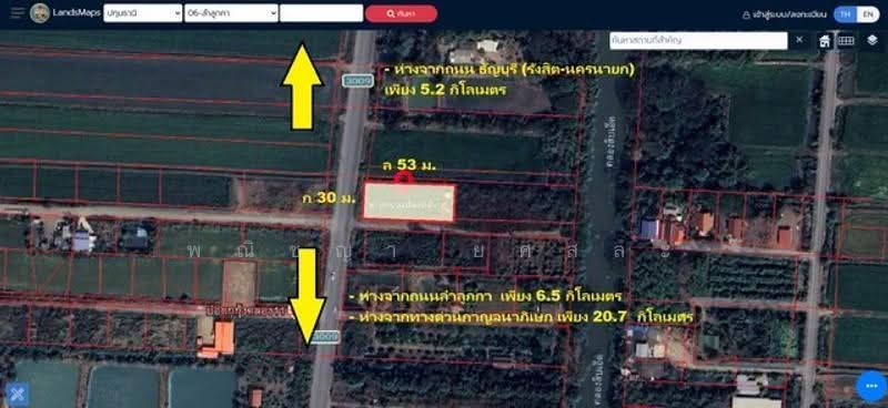 ไม่พบโครงการ, ปทุมธานี, ถนนเรียบคลอง11 ลำลูกกา, ลำลูกกา, ปทุมธานี, 1,600 ตร.ม., ที่ดิน ขาย, โดย พณิชญา ยศสละ, 500505748 - DDproperty.com