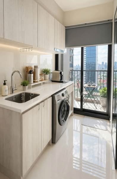 Life Asoke, Bangkok, Asoke-Dindang Road, Bang Kapi, Huai Khwang, Bangkok, 1 Bedroom, 30 sqm, Condo For Sale, by HOME Real Estate Service, 500505766 - DDproperty.com
