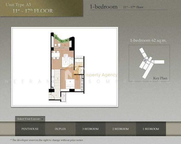 The Pano Rama 3, Bangkok, 890 Rama 3 Road, Bang Pong Pang, Yan Nawa, Bangkok, 1 Bedroom, 62 sqm, Condo For Sale, by Neeranuch Somprasong, 500506145 - DDproperty.com