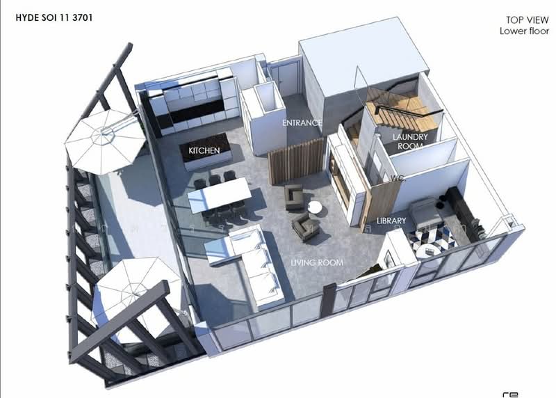Hyde Sukhumvit 11, Bangkok, 11 Soi Sukhumvit 11, Khlongtoei Nua, Watthana, Bangkok, 3 Bedrooms, 196 sqm, Condo For Sale, by กฤตวรรณ ทะลอมคำ, 500506386 - DDproperty.com