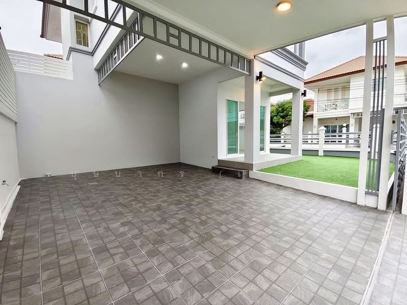 บ้านหลังมุม รีโนเวทใหม่ หมู่บ้านบางกอก การ์เด้นท์ ซอยวัดส้มเกลี้ยง ปิ่นเกล้า บรมราชชนนี, นนทบุรี, สำเร็จพัฒนา, ศาลากลาง, บางกรวย, นนทบุรี, 130 ตร.ม., บ้านเดี่ยว ขาย, โดย บุษบากร (เจี๊ยบ), 500506414 - DDproperty.com