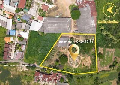 ขาย - ขายที่ดินเมืองราชบุรี 6333 ไร่ ใกล้ถนนเจดีย์หัก, ราชบุรี