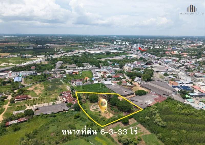 ขายที่ดินเมืองราชบุรี 6333 ไร่ ใกล้ถนนเจดีย์หัก, ราชบุรี, เจดีย์หัก, เมืองราชบุรี, ราชบุรี, 10,932 ตร.ม., ที่ดิน ขาย, โดย คุณเอ็มมี่, 500506454 - DDproperty.com