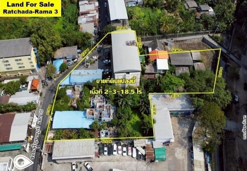 Land for Sale Rama 3, Bangkok, Bang Klo, Bang Kho Laem, Bangkok, , 4,474 sqm, Land For Sale, by Kamonporn Chanpreecha, 500506543 - DDproperty.com