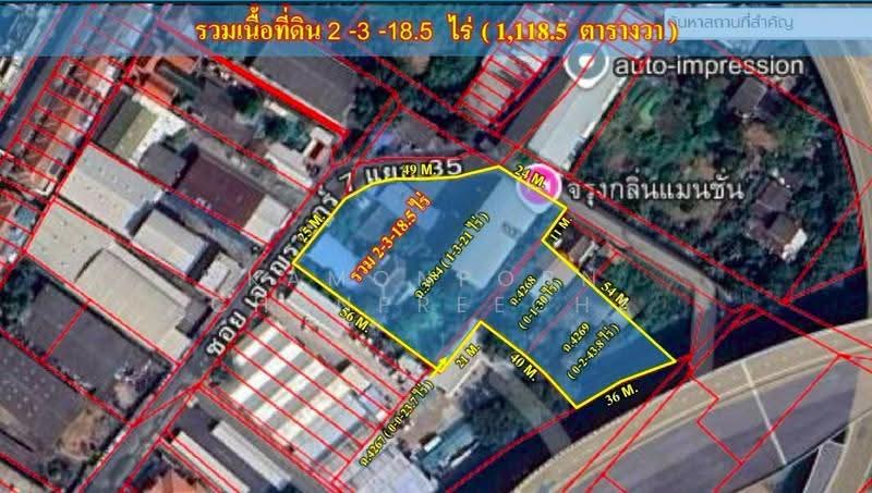 Land for Sale Rama 3, กรุงเทพ, บางโคล่, บางคอแหลม, กรุงเทพ, 4,474 ตร.ม., ที่ดิน ขาย, โดย Kamonporn Chanpreecha, 500506543 - DDproperty.com