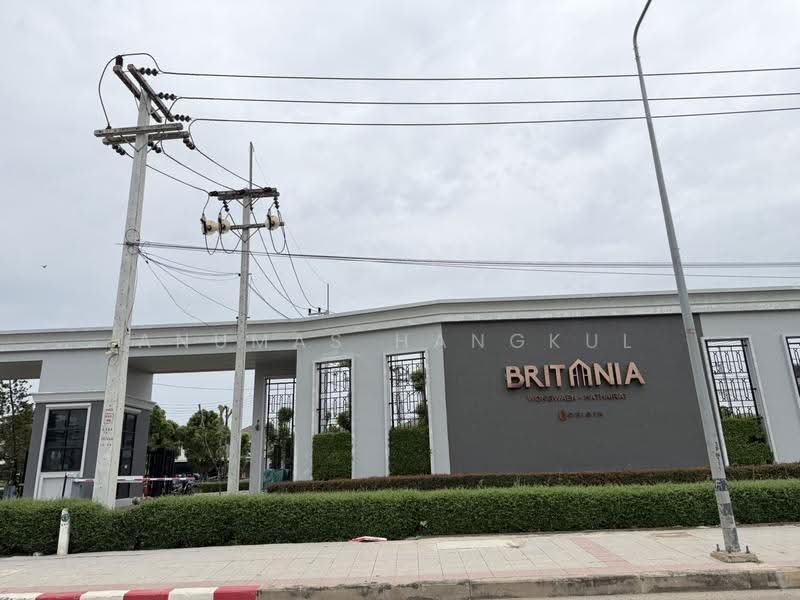 Britania Wongwaen Chatuchot : บริทาเนีย วงแหวน จตุโชติ, Pathum Thani, ถ. หทัยราษฎร์, Bung Kham Proi, Lam Luk Ka, Pathum Thani, 3 Bedrooms, 190 sqm, Townhouse For Sale, by Anumas Hangkul, 500506643 - DDproperty.com