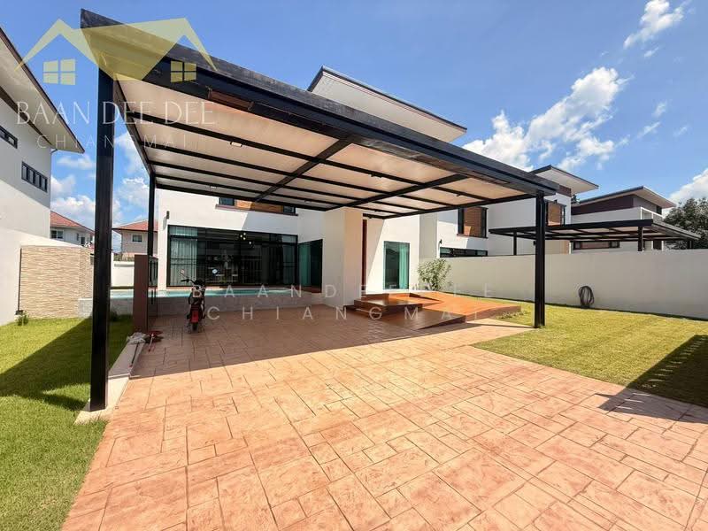 Pool Villa ให้เช่า – ใกล้ตลาดเจริญเจริญ เพียง10นาที ค่าเช่า 45,000 บาท/เดือน รหัสทรัพย์ : No.13P009, เชียงใหม่, สันกำแพง, เชียงใหม่, 193 ตร.ม., บ้านเดี่ยว ให้เช่า, โดย Baandeedee Chiangmai, 500506661 - DDproperty.com