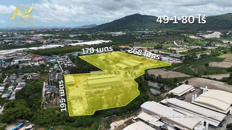 ที่ดิน เมืองระยอง 49-1-80 ไร่, Rayong, วัดชากลูกหญ้า, Huai Pong, Muang Rayong, Rayong, , 79,120 sqm, Land For Sale, by ณัฎฐ์ ยศขุน, 500506922 - DDproperty.com