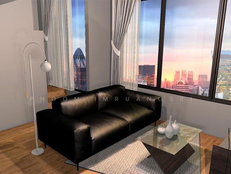 Knightsbridge Prime Sathorn, Bangkok, 599 Naradhiwas Rajanagarindra Road, Thung Maha Mek, Sathon, Bangkok, 1 Bedroom, 37 sqm, Condo For Rent, by Phoom Imruangsri, 500507081 - DDproperty.com