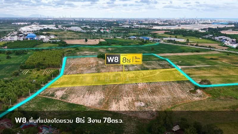 Land For Sale, Rayong, Huai Pong, Muang Rayong, Rayong, , 346,120 sqm, Land For Sale, by Paula ., 500507404 - DDproperty.com