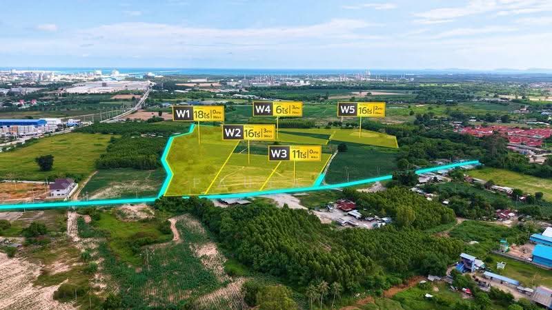 Land For Sale, Rayong, Huai Pong, Muang Rayong, Rayong, , 346,120 sqm, Land For Sale, by Paula ., 500507404 - DDproperty.com