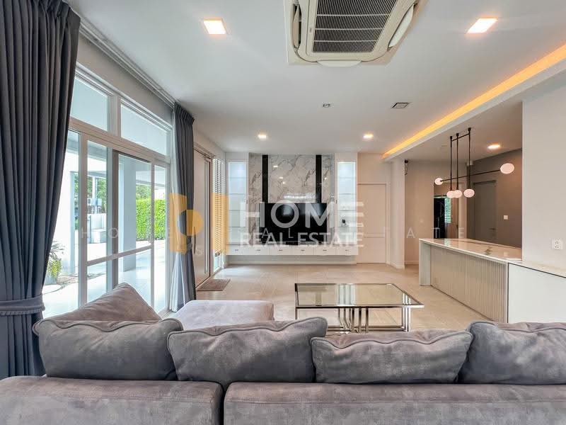 Mantana 2 Motorway - New Krungthepkreetha, Bangkok, Manthana 2 Motorway-New Krungthep Kreetha Intersection, Phatthanakan Road 4, Khlong Song Ton Nun, Lat Krabang, Bangkok, 4 Bedrooms, 286 sqm, Single Detached House For Sale, by HOME Real Estate Service, 500507518 - DDproperty.com