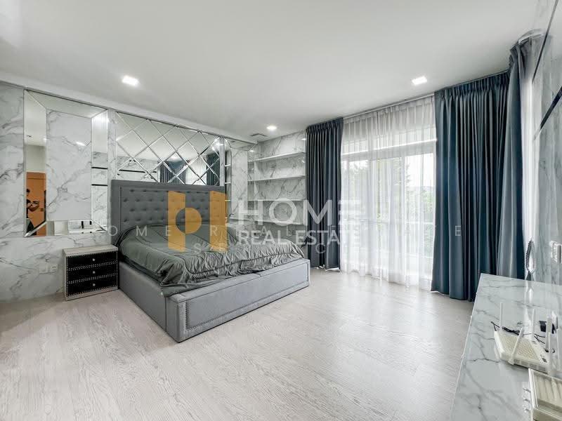 Mantana 2 Motorway - New Krungthepkreetha, Bangkok, Manthana 2 Motorway-New Krungthep Kreetha Intersection, Phatthanakan Road 4, Khlong Song Ton Nun, Lat Krabang, Bangkok, 4 Bedrooms, 286 sqm, Single Detached House For Sale, by HOME Real Estate Service, 500507518 - DDproperty.com
