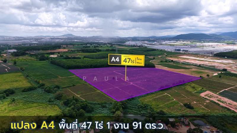 ที่ดินม่วงลาย เขตโรงงานอุตสาหกรรม ศรีราชา เขาคันทรง, Chon Buri (Pattaya), Khao Khan Song, Si Racha, Chon Buri (Pattaya), , 322,834 sqm, Land For Sale, by Paula ., 500507544 - DDproperty.com