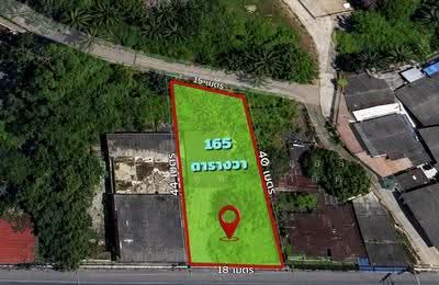 ขาย - ที่ดิน 0-1-65 ไร่ ทำเลดี ติดถนน แสงชูโต บ้านโป่ง ราชบุรี, ราชบุรี