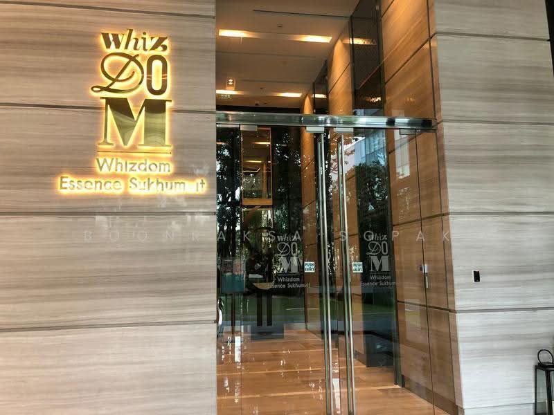Whizdom Essence, Bangkok, 5 Piyabutr 1 Alley, Bang Chak, Phra Khanong, Bangkok, 1 Bedroom, 34 sqm, Condo For Rent, by Boonraksa Sopak, 500508077 - DDproperty.com