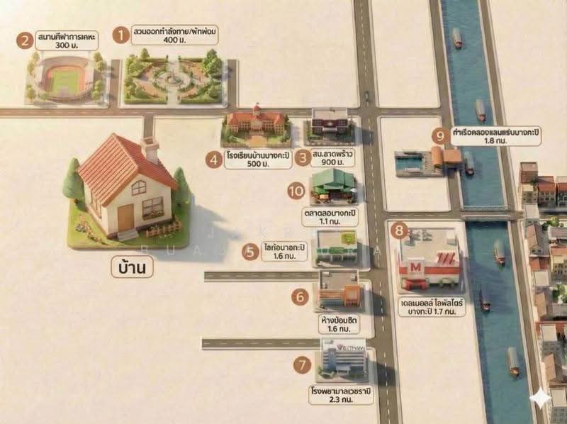 3-BR House, Bangkok, Khlong Chan, Bang Kapi, Bangkok, 3 Bedrooms, 150 sqm, Single Detached House For Sale, by Jakree Buajatturat, 500508264 - DDproperty.com