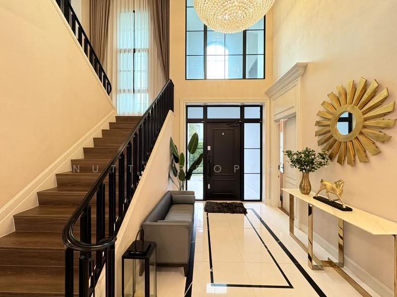 Nantawan Pool Villa Rama 9 New Krungthepkretha, Bangkok, ศรีนครินทร์ - ร่มเกล้า, Saphan Sung, Bangkok, 5 Bedrooms, 500 sqm, Single Detached House For Sale, by Nutty Property, 500508610 - DDproperty.com