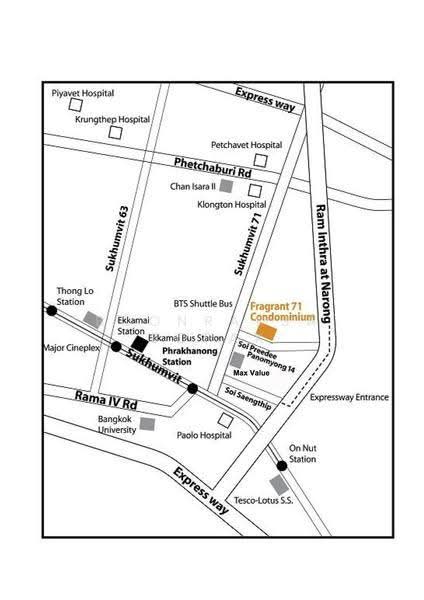 Fragrant 71, Bangkok, 19 Pridi Banomyong 14 Alley, Phra Kanong Nua, Watthana, Bangkok, 2 Bedrooms, 85 sqm, Condo For Rent, by Boonraksa Sopak, 500508724 - DDproperty.com