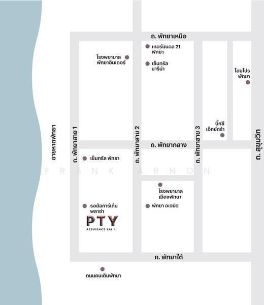 PTY Residence Sai 1, Chon Buri (Pattaya), Nong Pru, Bang Lamung (Pattaya), Chon Buri (Pattaya), 2 Bedrooms, 66 sqm, Condo For Sale, by Frank Arnon, 500508778 - DDproperty.com
