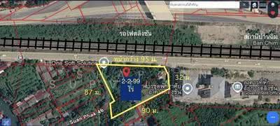ขาย - ที่ดินศักยภาพ ผังสีเขียว(สีส้มปีหน้า) เหมาะสร้างหมู่บ้าน ติดศาลแพ่งตลิ่งชัน, กรุงเทพ