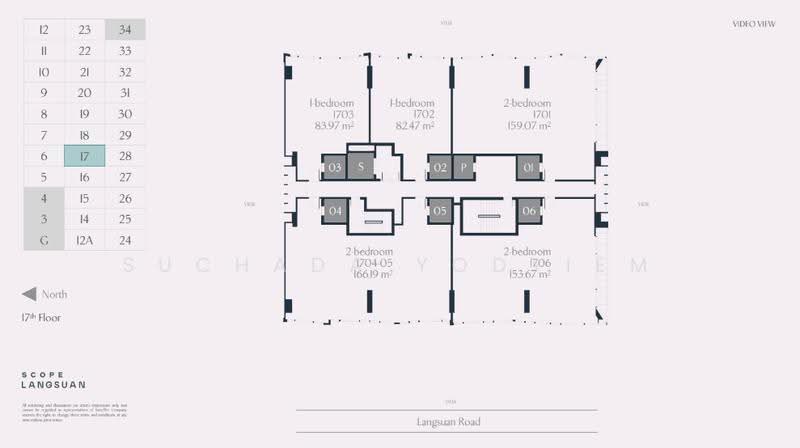 Scope Langsuan, Bangkok, Soi Lang Suan, Lumphini, Pathum Wan, Bangkok, 1 Bedroom, 84 sqm, Condo For Sale, by Suchada Yodyiem, 500509572 - DDproperty.com