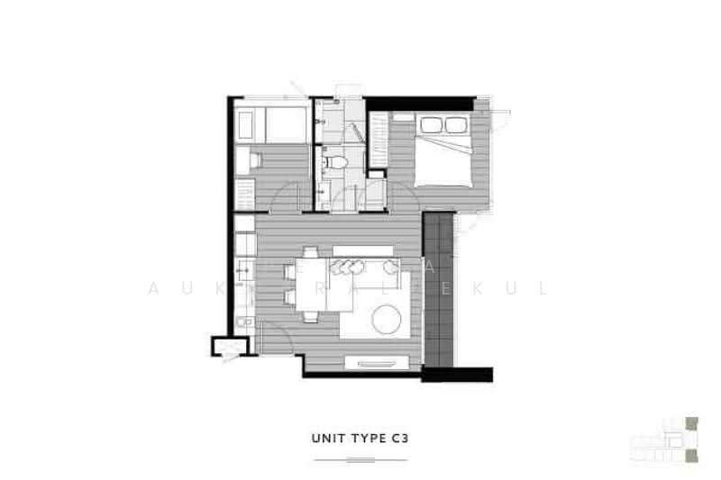 The Reserve Phahol-Pradipat, Bangkok, Soi Pradipat 23, Samsen Nai, Phaya Thai, Bangkok, 2 Bedrooms, 49 sqm, Condo For Sale, by Pemika Aukkaraleekul, 500509777 - DDproperty.com