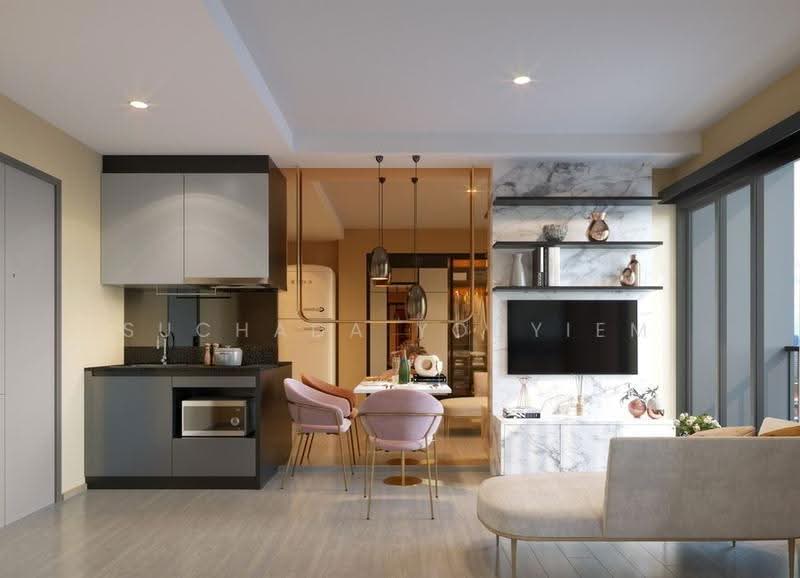 The Stage Mindscape Ratchada-Huai Khwang, Bangkok, Pracha Rat Bamphen Rd, Samsen Nok, Huai Khwang, Bangkok, 1 Bedroom, 34 sqm, Condo For Sale, by Suchada Yodyiem, 500510030 - DDproperty.com