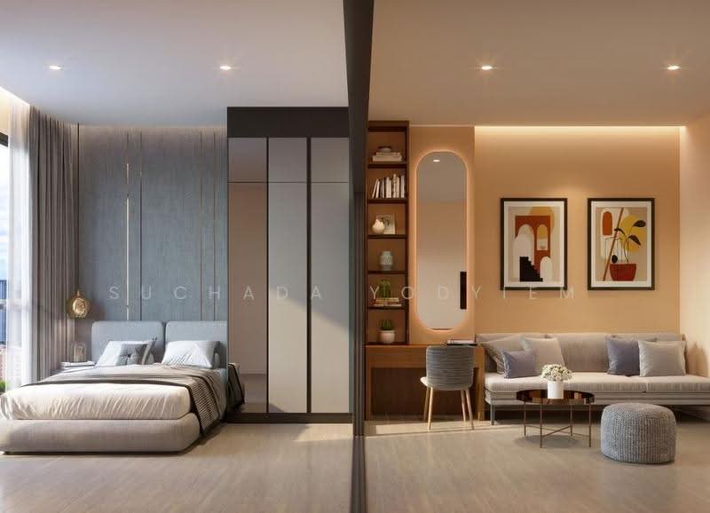 The Stage Mindscape Ratchada-Huai Khwang, Bangkok, Pracha Rat Bamphen Rd, Samsen Nok, Huai Khwang, Bangkok, 1 Bedroom, 34 sqm, Condo For Sale, by Suchada Yodyiem, 500510030 - DDproperty.com