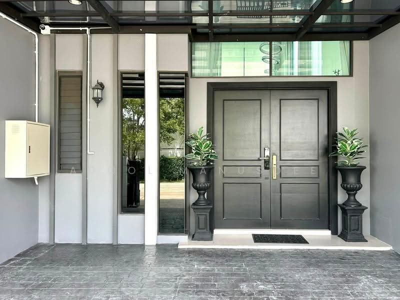 Pruksa Ville Phaholyothin-Ramintra, Bangkok, Soi Ram Intra 5 Alley 18, Thep Rak Raod, Tha Rang, Bang Khen, Bangkok, 4 Bedrooms, 145 sqm, Townhouse For Sale, by Adool Manusdee, 500510065 - DDproperty.com
