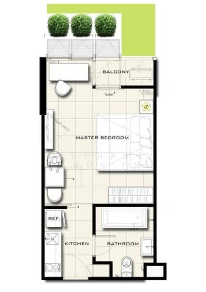 Circle Rein Sukhumvit 12, Bangkok, 20 Soi Sukhumvit 12 (Soi Sukjai), Sukhumvit Road, Khlong Toei, Bangkok, 1 Bedroom, 30 sqm, Condo For Sale, by Suchada Yodyiem, 500510116 - DDproperty.com