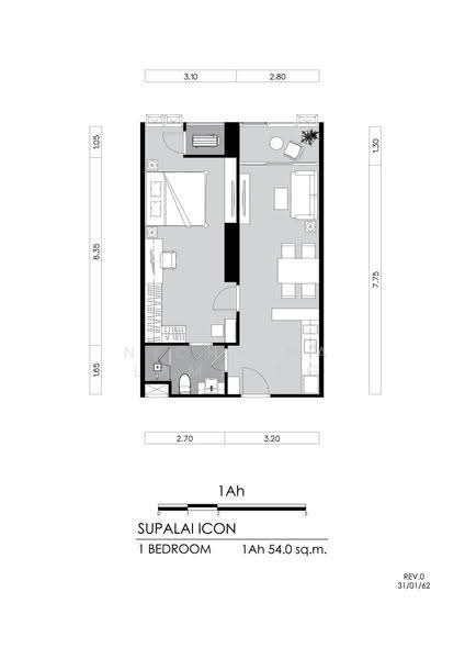 Supalai Icon Sathorn : ศุภาลัย ไอคอน สาทร, กรุงเทพ, ถนนสาทรใต้, ทุ่งมหาเมฆ, สาทร, กรุงเทพ, 53 ตร.ม., คอนโด ขาย, โดย Nicha Na Lampang, 500510924 - DDproperty.com