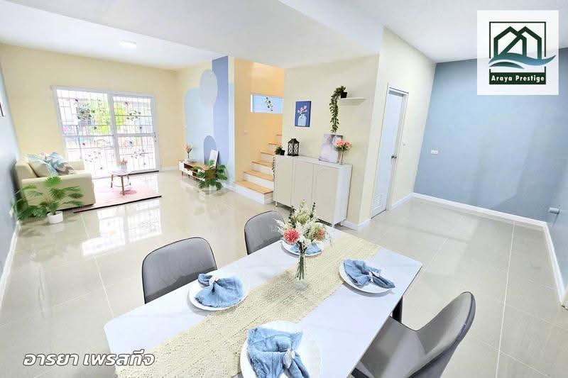 Pruksa Ville 66/2 Bangna-Nhamdaeng, Samut Prakan, Buanakarin Road, Bang Kaeo, Bang Plee, Samut Prakan, 3 Bedrooms, 75 sqm, Townhouse For Sale, by วิสุทธินี เฉลิมสินสุวรรณ, 500511068 - DDproperty.com