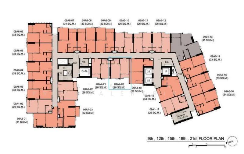 The Stage Mindscape Ratchada-Huai Khwang, Bangkok, Pracha Rat Bamphen Rd, Samsen Nok, Huai Khwang, Bangkok, 1 Bedroom, 26 sqm, Condo For Sale, by Pattarapon Preechalertpiriya, 500511474 - DDproperty.com