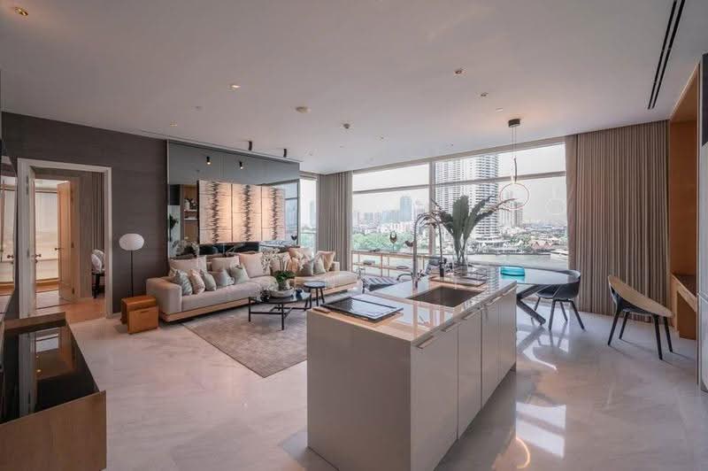 Four Seasons Private Residences, Bangkok, 300 Charoen Krung Road, Yan Nawa, Sathon, Bangkok, 2 Bedrooms, 138 sqm, Condo For Rent, by Narinthira Roengrit, 500511494 - DDproperty.com