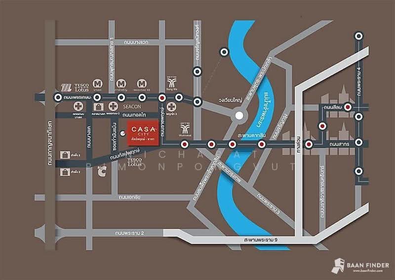 Casa City Kanlapaphruek- Sathorn, Bangkok, Soi Kamnun Maen, Kallaprapruk Road, Bang Wa, Phasi Charoen, Bangkok, 3 Bedrooms, 107 sqm, Townhouse For Sale, by NICHARAT PIMONPONGVUT, 500511817 - DDproperty.com