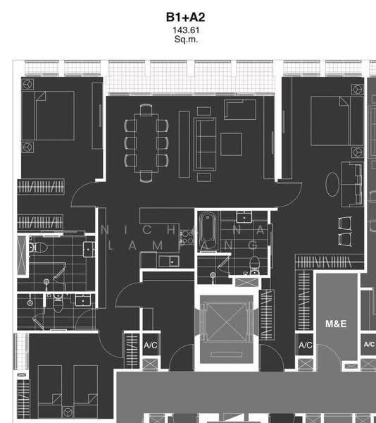 Noble Ploenchit, Bangkok, 1035 Ploenchit  Road, Lumphini, Pathum Wan, Bangkok, 3 Bedrooms, 145 sqm, Condo For Sale, by Nicha Na Lampang, 500512046 - DDproperty.com