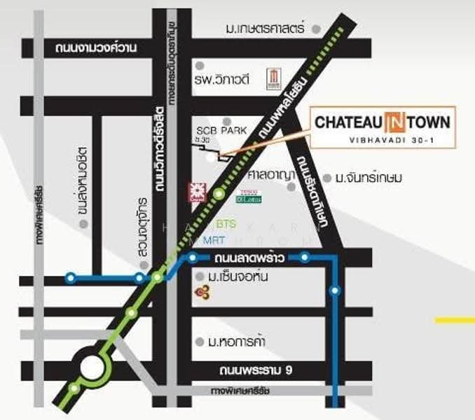 Chateau In Town Vibhavadi 30-1, Bangkok, 17 Phahonyothin Road, Chatuchak, Bangkok, 1 Bedroom, 29 sqm, Condo For Sale, by Chanikarn Lumphrom, 500512526 - DDproperty.com