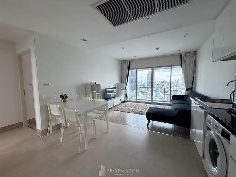 Vertiq Rama 4-Siam, Bangkok, 188 Si Phraya Road, Maha Phrutharam, Bang Rak, Bangkok, 2 Bedrooms, 67 sqm, Condo For Rent, by PROPMATCH CO., LTD., 500513357 - DDproperty.com