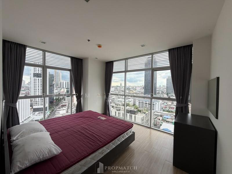 Vertiq Rama 4-Siam, Bangkok, 188 Si Phraya Road, Maha Phrutharam, Bang Rak, Bangkok, 2 Bedrooms, 67 sqm, Condo For Rent, by PROPMATCH CO., LTD., 500513357 - DDproperty.com