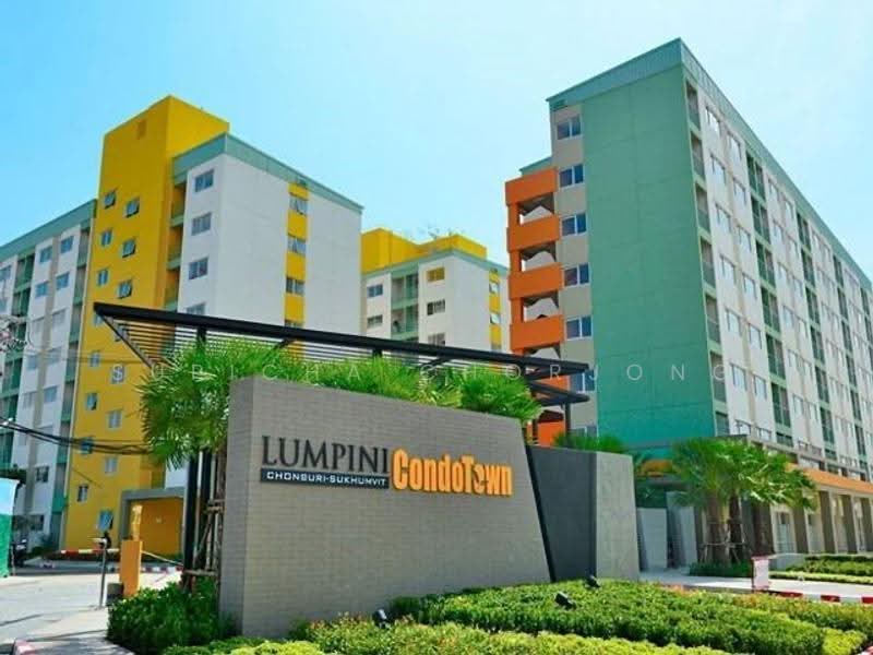 Lumpini Condo Town Chonburi-Sukhumvit : ลุมพินี คอนโดทาวน์ ชลบุรี สุขุมวิท, ชลบุรี, ซอยเพชรสยาม, บ้านสวน, เมืองชลบุรี, ชลบุรี, 42 ตร.ม., คอนโด ขาย, โดย Supicha Chorjong, 500514184 - DDproperty.com