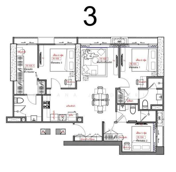Noble State 39, Bangkok, 35 Soi Sukhumvit 39, Khlong Tan Nua, Watthana, Bangkok, 3 Bedrooms, 96 sqm, Condo For Sale, by Rojjana Jindasri, 500514687 - DDproperty.com
