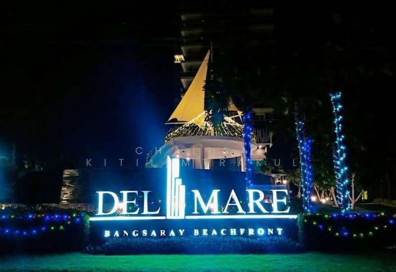Del Mare Bangsaray Beachfront, Chon Buri (Pattaya), Soi Na-Jomtien 56, Sukhumvit Road, Bang Sa-re, Sattahip, Chon Buri (Pattaya), 1 Bedroom, 42 sqm, Condo For Sale, by Chalisa Kitilimtrakul, 500514786 - DDproperty.com