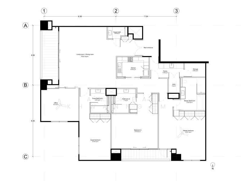 Somkid Gardens, Bangkok, Ploenchit, Lumphini, Pathum Wan, Bangkok, 3 Bedrooms, 251 sqm, Condo For Sale, by Anthea Khwanngam, 500514909 - DDproperty.com